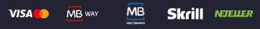 Twin Casino payment methods including Visa, Skrill and Neteller